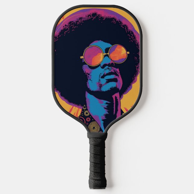 Raquette De Pickleball Pagaie cool/Retro Pickleball (Recto)