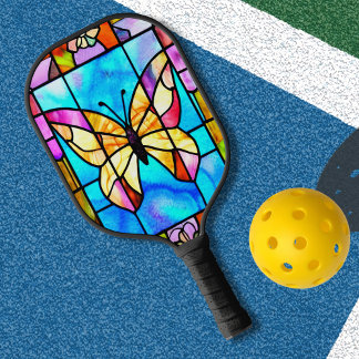 Raquette De Pickleball Pagaie de papillon en verre tendu