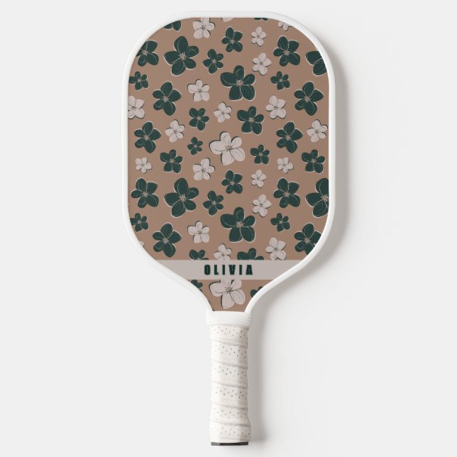 Raquette De Pickleball Pagaie de Pickleball Brown Chic Retro (Recto)