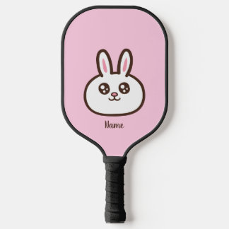 Raquette De Pickleball Pagaie de pickleball de lapin de dessin animé