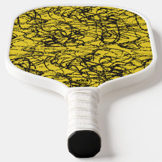 Raquette De Pickleball Pagaie de Pickleball de Scribble Jaune