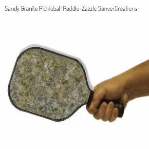 Raquette De Pickleball Pagaie de Pickleball en granit de sable