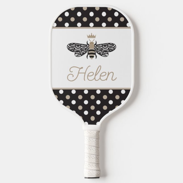 Raquette De Pickleball Pagaie de Pickleball Personnalisée Queen Bee (Recto)