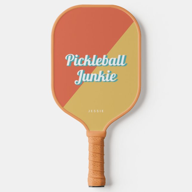 Raquette De Pickleball Pagaie de Pickleball Personnalisée Retro Funny (Recto)