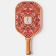 Pagaie de Pickleball Retro Preppy personnalisée