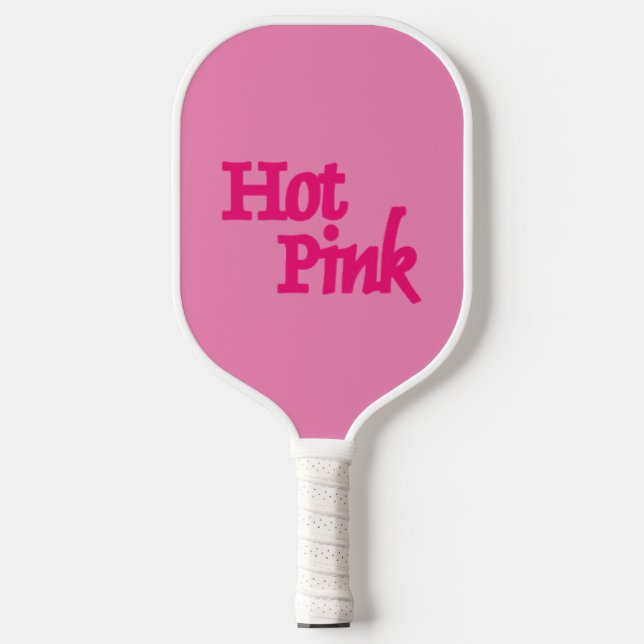 Raquette De Pickleball Pagaie de pickleball rose chaud (Recto)