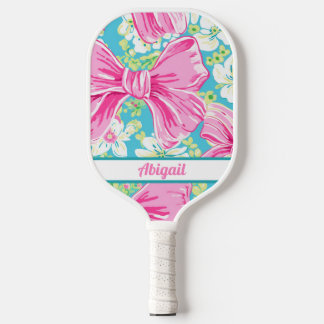 Raquette De Pickleball Pagaie de Pickleball Rose Preppy personnalisée