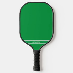 Raquette De Pickleball Pagaie de Pickleball Vert et Blanc Printemps avec