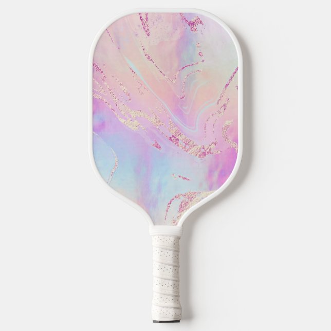 Raquette De Pickleball pagaie en marbre fluide (Recto)