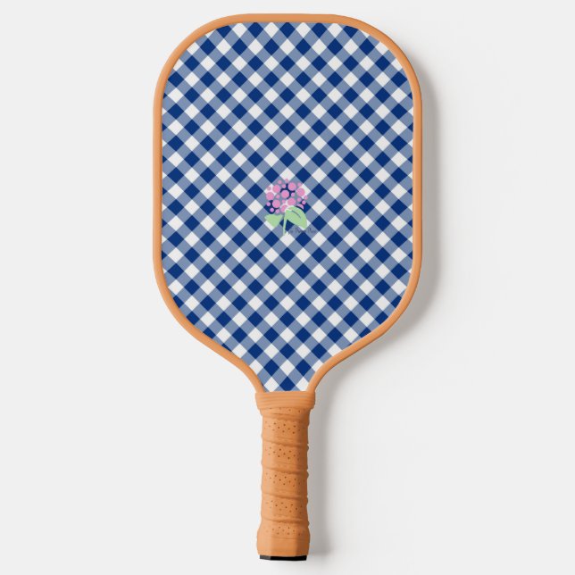 Raquette De Pickleball pagaie marine en vichy pickleball (Verso)