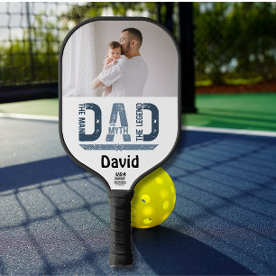 Raquette De Pickleball Pagaie Personnalisée Papa Pickleball - Homme. Myth