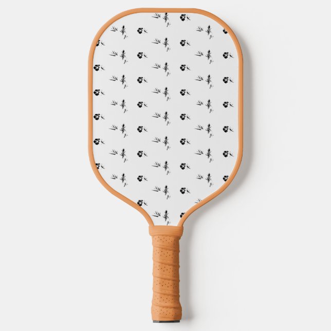 Raquette De Pickleball Pagaies De Pickleball Personnalisées | Monogramme  (Recto)