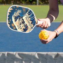 Palette de Pickleball Grande Vague au large de Kan