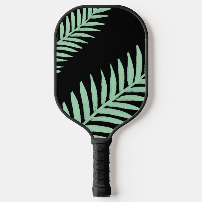 Raquette De Pickleball Palmier Vert Menthe (Recto)