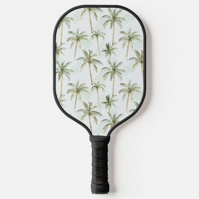 Raquette De Pickleball Palmiers Tropicaux   (Recto)