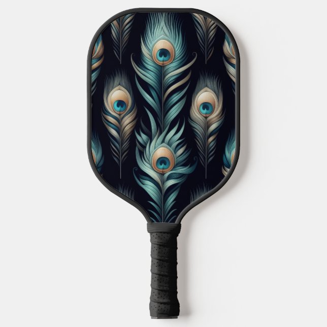 Raquette De Pickleball Panache de paon (Recto)