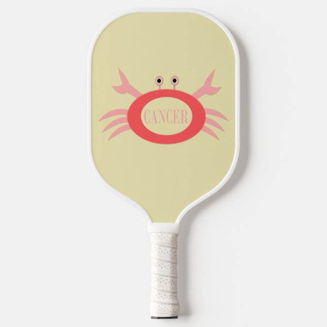 Raquette De Pickleball Panneau cancéreux Crabe (Recto)