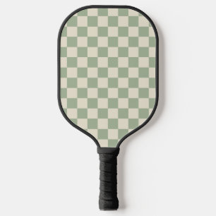 Raquette De Pickleball Panneau de contrôle blanc vert et blanc désactivé