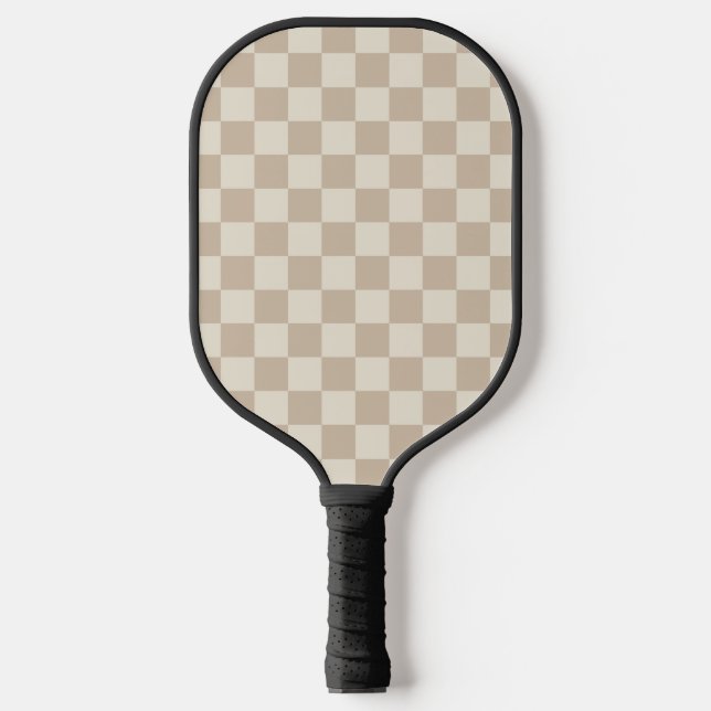 Raquette De Pickleball Panneau de contrôle Brown et beige (Recto)