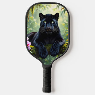 Raquette De Pickleball Panthère noire dans la jungle