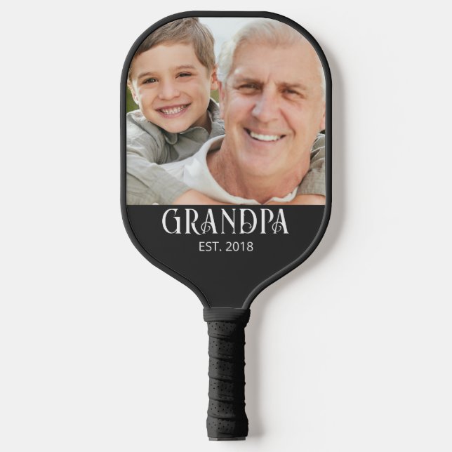 Raquette De Pickleball Papi a fondé la photo  (Recto)