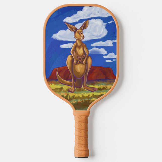 Raquette De Pickleball Parade animalière Kangaroo Pickleball Paddle (Recto)