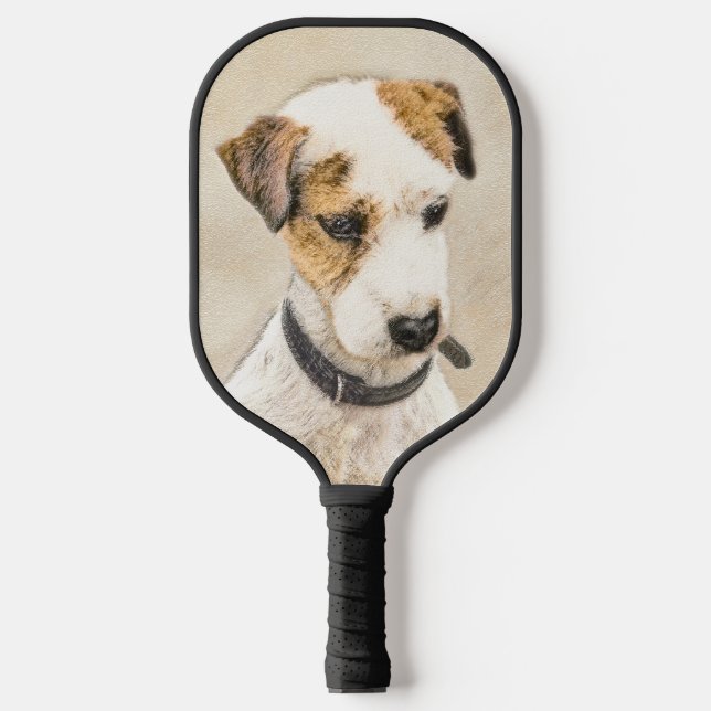 Raquette De Pickleball Parson Jack Russell Terrier Peinture - Chien Art (Recto)