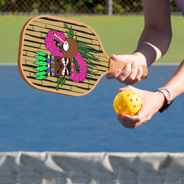 Raquette De Pickleball Parti hawaïen Luau (Créateur téléchargé)