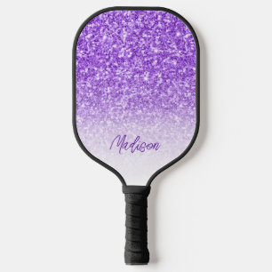 Raquette De Pickleball Parties scintillant brillante pourpre