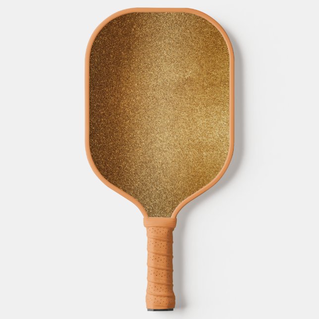Raquette De Pickleball Parties scintillant or (Recto)