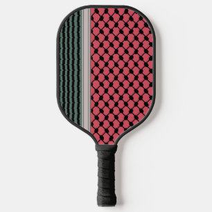 Raquette De Pickleball Pastèque palestinienne Hatta Keffiyeh Kufiya Folk