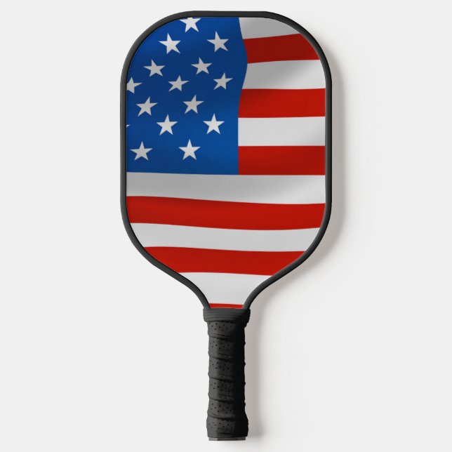 RAQUETTE DE PICKLEBALL PATRIOTIQUE AMÉRICAIN PATRIOTIQUE PADDAL DE PICKLE (Recto)