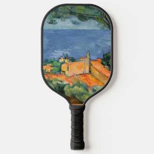 Raquette De Pickleball Paul Cezanne - L'Estaque aux toits rouges