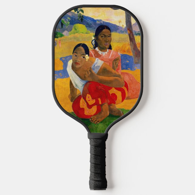Raquette De Pickleball Paul Gauguin - Quand Vous Marierez-Vous ? (Recto)