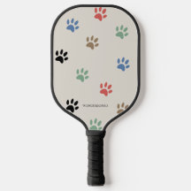 Paws Dog Cat Monogrammed Name