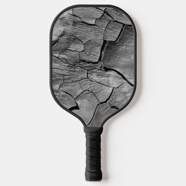Raquette De Pickleball Paysage fissuré dans le désert ultra sec (Recto)
