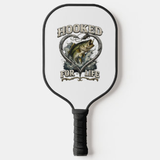 Raquette De Pickleball Pêché à la bass pour la vie Cœur