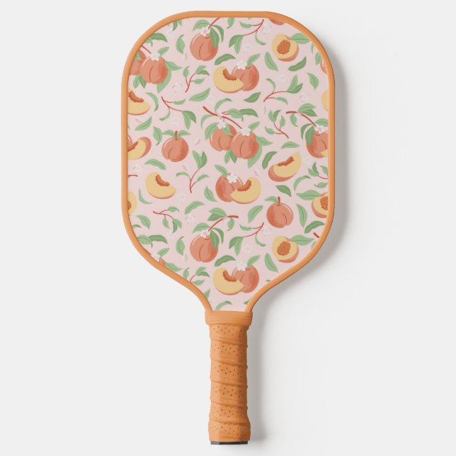 Raquette De Pickleball Pêche Pêche Florale Pickleball Paddle (Recto)