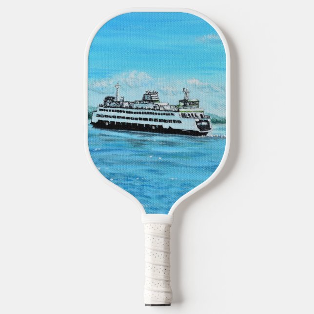 Raquette De Pickleball Peinture des traversiers (Recto)