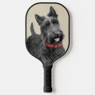 Raquette De Pickleball Peinture écossaise Terrier - Cute Original Chien A