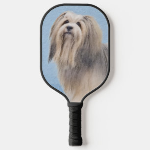 Raquette De Pickleball Peinture Havanaise (Argent) - Cute Original Chien