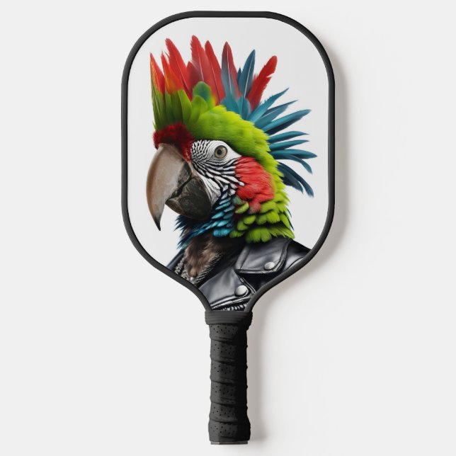 Raquette De Pickleball Perroquet Punk (Recto)
