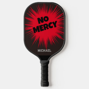 Raquette De Pickleball Personnalisé Personnalisé Pas de clémence Rouge & 