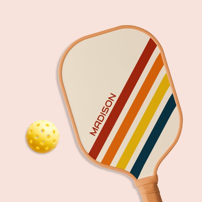 Raquette De Pickleball Personnalisé Rétro (Créateur téléchargé)