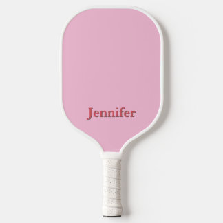 Raquette De Pickleball Personnalisé rose clair
