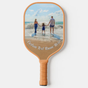 Raquette De Pickleball Personnalisé votre photo Pickleball Paddle et text