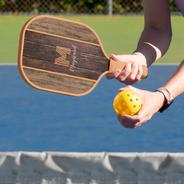 Raquette de Pickleball Personnalisée avec Monogram (Insitu)