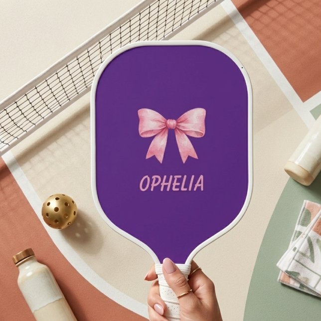 Raquette de Pickleball Personnalisée avec Ruban Ro (Créateur téléchargé)