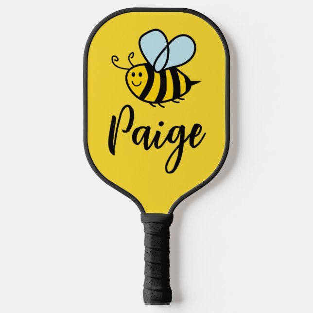 Raquette de pickleball personnalisée avec un logo  (Recto)