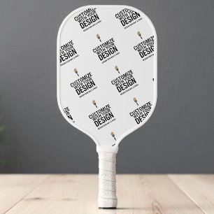 Raquette de pickleball personnalisée minimale et m